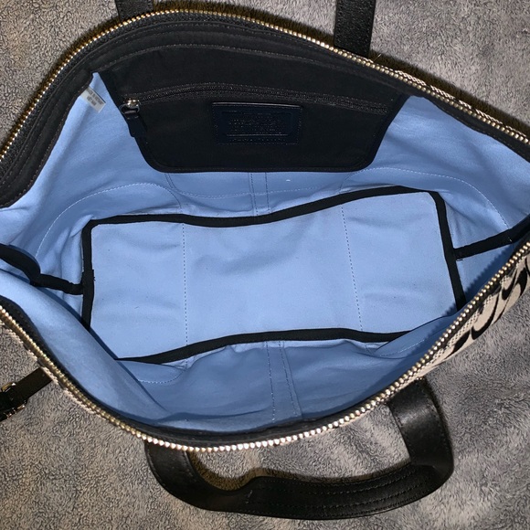 New COACH Signature Satchel/Crossbody - Picture 3 of 8